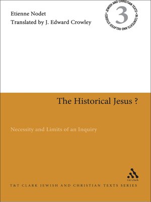 cover image of The Historical Jesus?